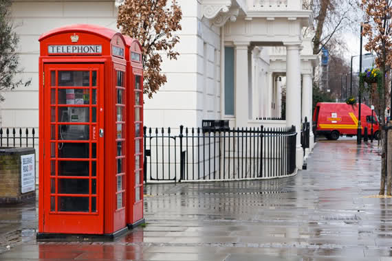 Cabina rossa britannica