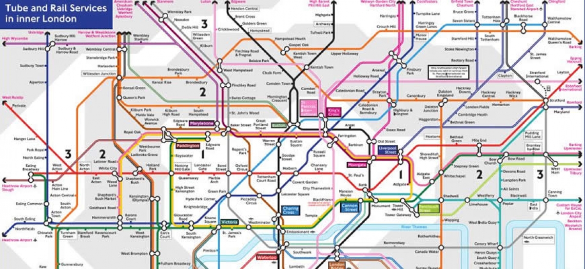 La metropolitana di Londra