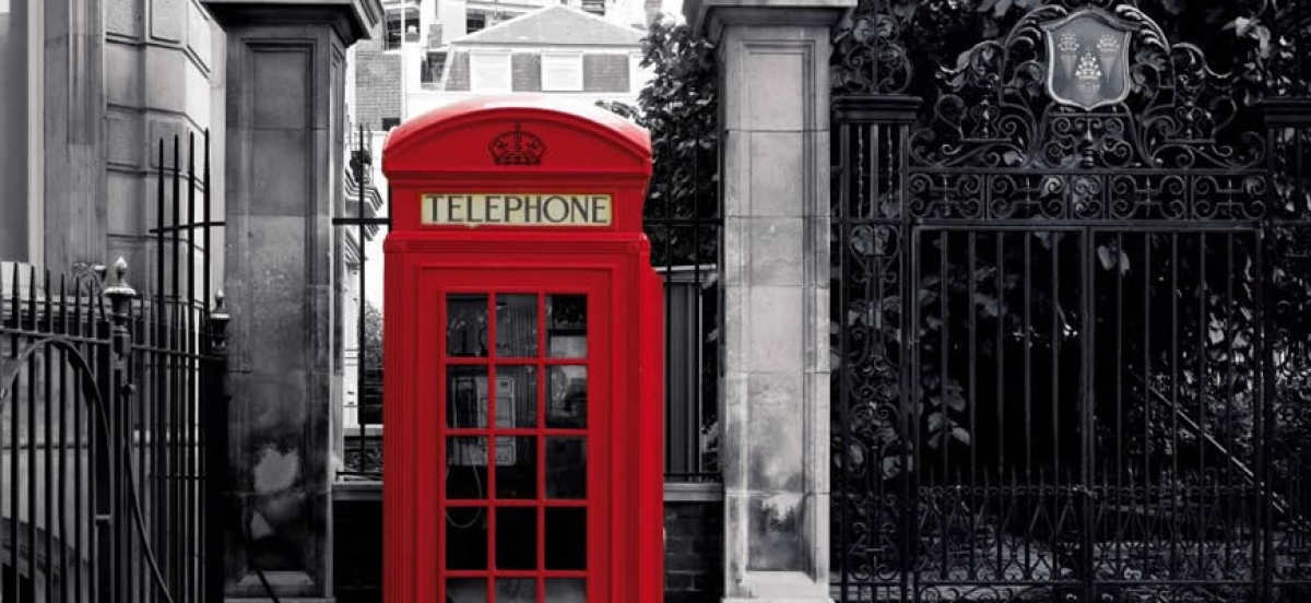 La cabina telefonica rossa
