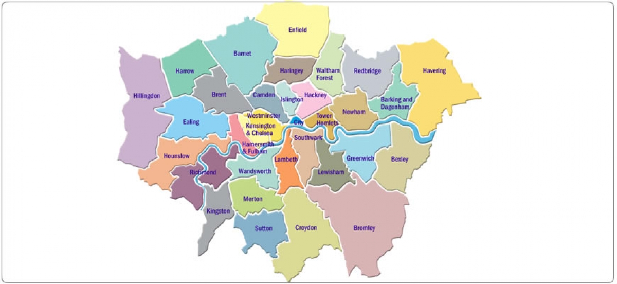 Quartieri e zone di Londra